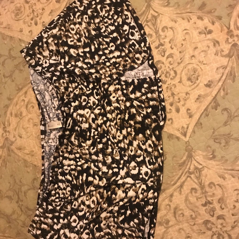 Leopard swim bottoms